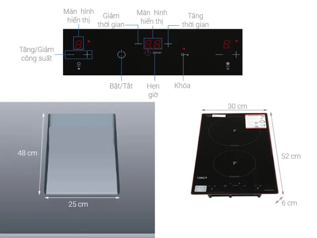 Top 1 so sánh giá Bếp từ đôi âm Chef's EH - DIH203 4400W - Tìm sản phẩm giá rẻ nhất - Ảnh 98