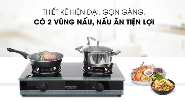 So sánh giá Bếp ga đôi Sunhouse SHB3326MT rẻ nhất? - Ảnh 7