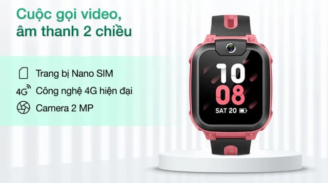 So sánh giá Đồng hồ định vị trẻ em imoo Z1 Hồng Nhạt rẻ nhất? - Ảnh 11