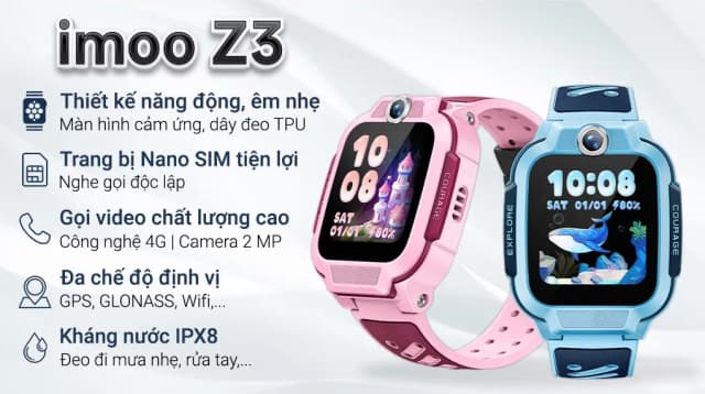 So sánh giá Đồng hồ định vị trẻ em imoo Z3 rẻ nhất? - Ảnh 5