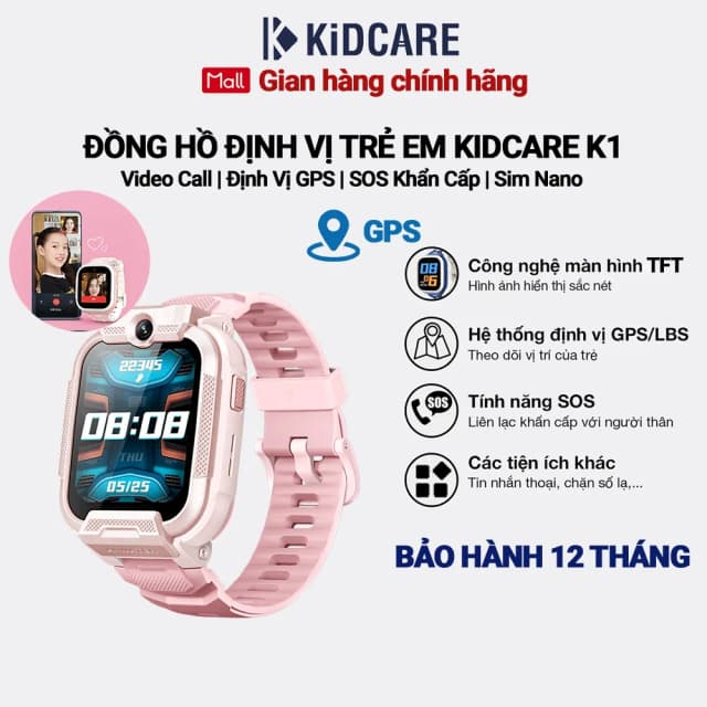 So sánh giá Đồng hồ định vị trẻ em Kidcare K1 rẻ nhất? - Ảnh 10