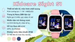 So sánh giá Đồng hồ định vị trẻ em Kidcare Sight S5 4G - Tìm sản phẩm giá rẻ nhất - Ảnh 12
