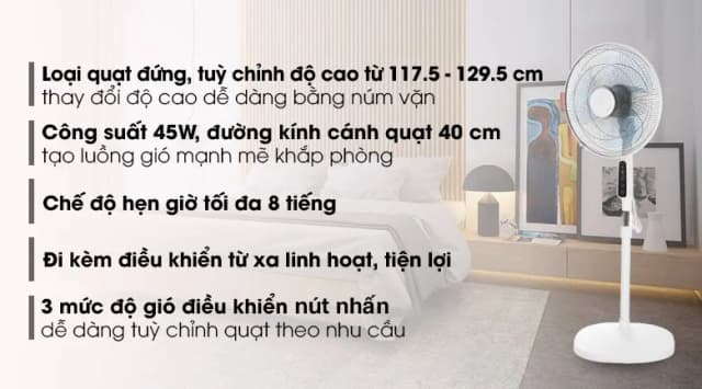 Top 1 so sánh giá Quạt đứng Asia 3 cánh VY449690 55W - Tìm sản phẩm giá rẻ nhất - Ảnh 28