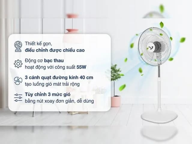 Top 1 so sánh giá Quạt đứng Asia 3 cánh VY449690 55W - Tìm sản phẩm giá rẻ nhất - Ảnh 10