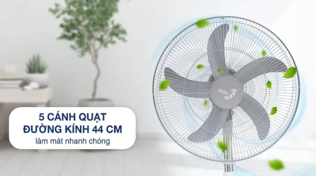 So sánh giá Quạt đứng Asia 5 cánh VY539790 55W rẻ nhất? - Ảnh 4