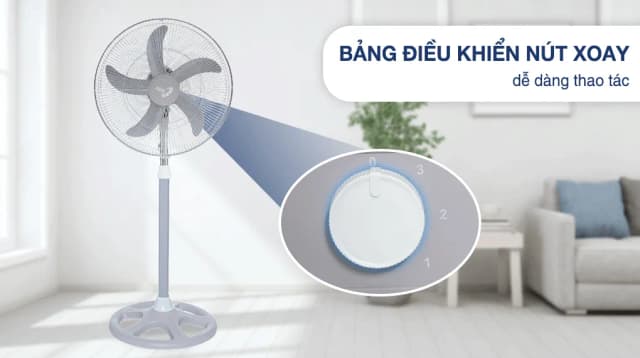So sánh giá Quạt đứng Asia 5 cánh VY539790 55W rẻ nhất? - Ảnh 10