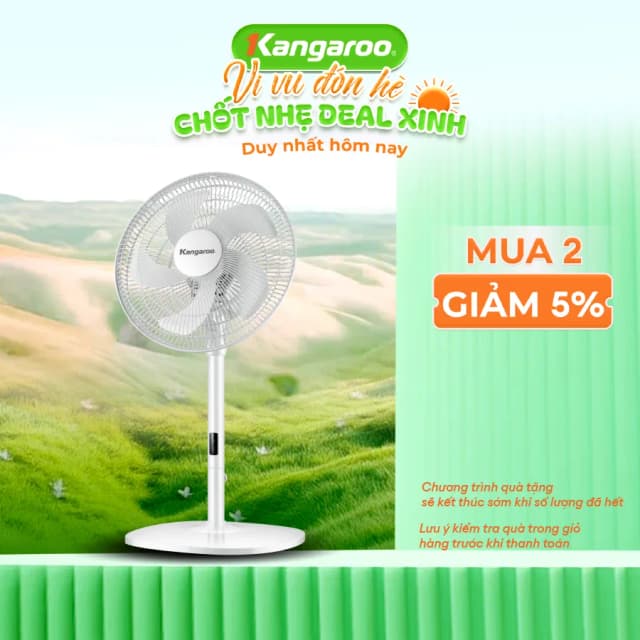 Top 1 so sánh giá Quạt đứng Kangaroo 5 cánh KG726 45W - Tìm sản phẩm giá rẻ nhất - Ảnh 66