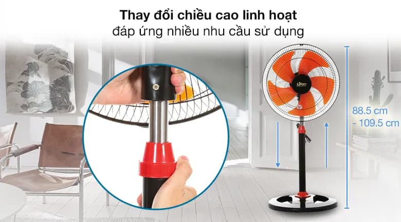 So sánh giá Quạt đứng Lifan 5 cánh Đ-616 45W - Tìm sản phẩm giá rẻ nhất - Ảnh 17
