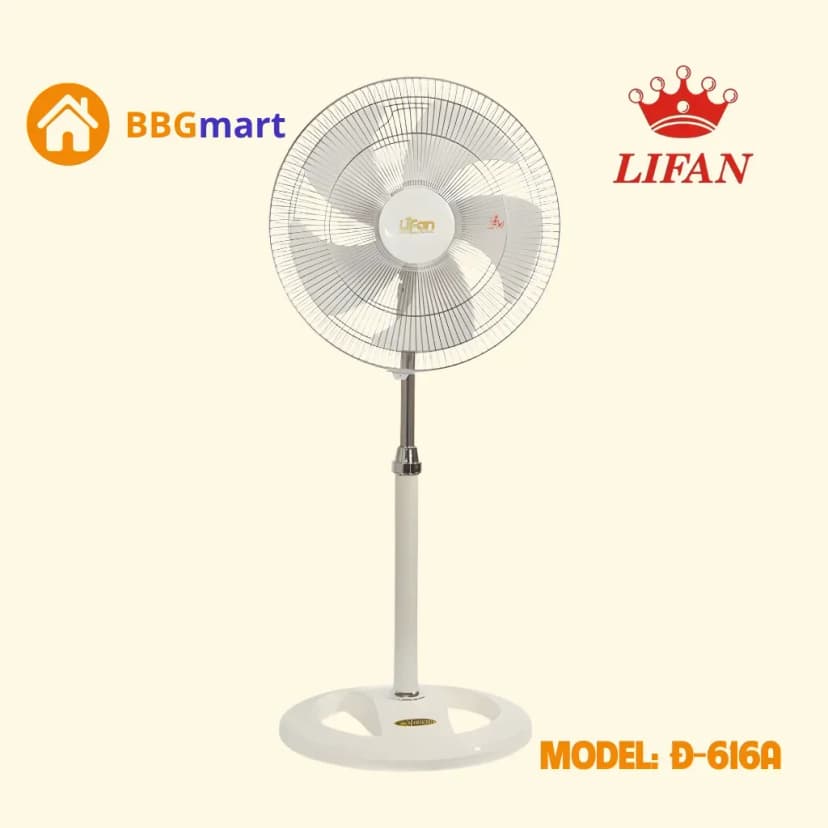 So sánh giá Quạt đứng Lifan 5 cánh Đ-616 45W - Tìm sản phẩm giá rẻ nhất - Ảnh 4