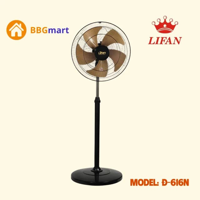 So sánh giá Quạt đứng Lifan 5 cánh Đ-616 45W rẻ nhất? - Ảnh 9