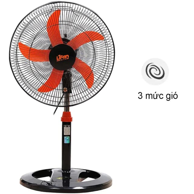 So sánh giá Quạt đứng Lifan 5 cánh Đ-616 45W rẻ nhất? - Ảnh 10