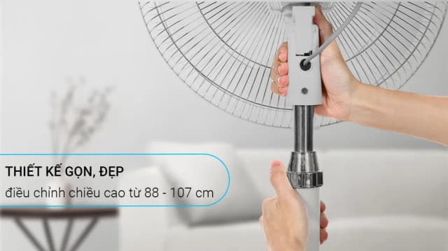 So sánh giá Quạt đứng Lifan 5 cánh Đ-616A 45W rẻ nhất? - Ảnh 15