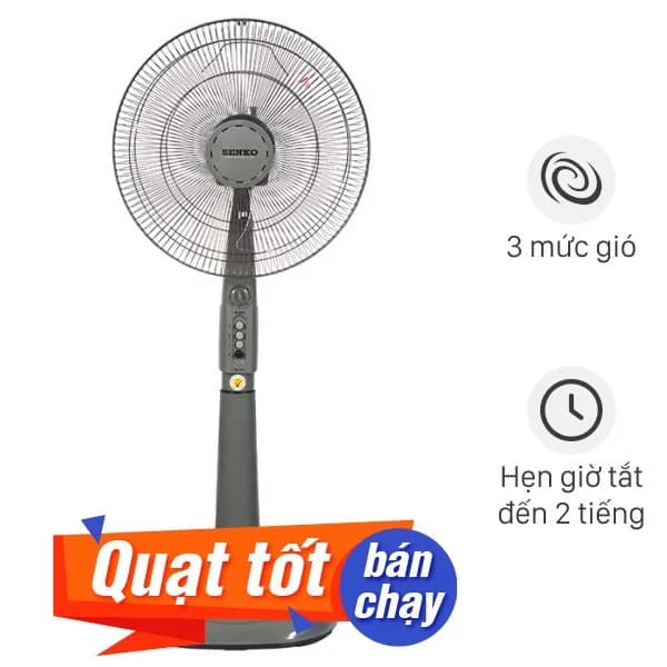 So sánh giá Quạt đứng Senko 3 cánh DH1600 47W rẻ nhất? - Ảnh 7