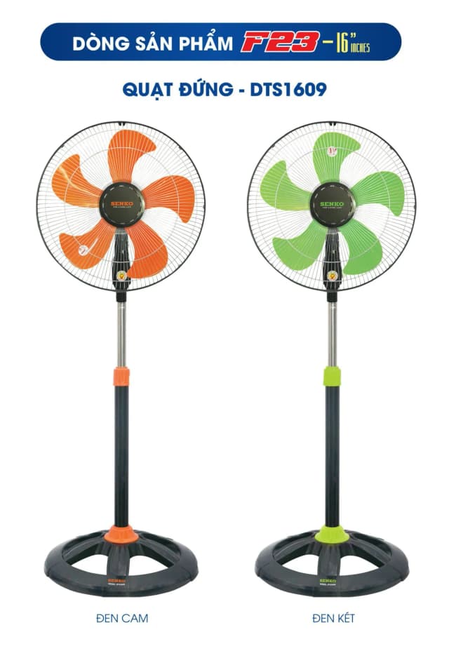 So sánh giá Quạt đứng Senko 5 cánh DTS1609 60W rẻ nhất? - Ảnh 4