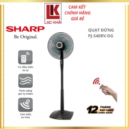 So sánh giá Quạt đứng Sharp 3 cánh PJ-S40RV-DG 50W - Tìm sản phẩm giá rẻ nhất - Ảnh 1