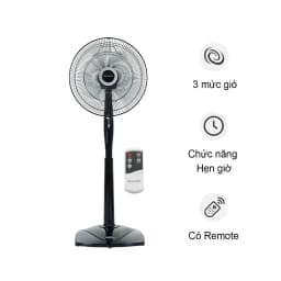 So sánh giá Quạt đứng Sharp 3 cánh PJ-S40RV-DG 50W - Tìm sản phẩm giá rẻ nhất - Ảnh 2