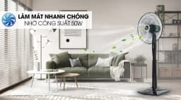 So sánh giá Quạt đứng Sharp 3 cánh PJ-S40RV-DG 50W - Tìm sản phẩm giá rẻ nhất - Ảnh 13