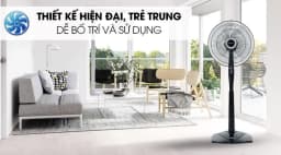 So sánh giá Quạt đứng Sharp 3 cánh PJ-S40RV-DG 50W - Tìm sản phẩm giá rẻ nhất - Ảnh 14