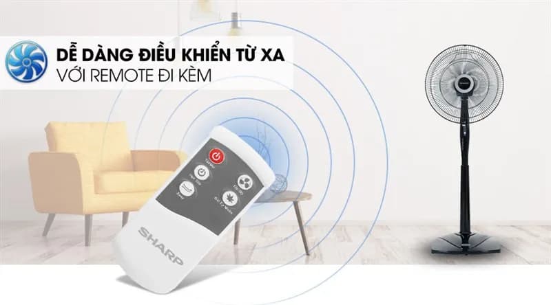 So sánh giá Quạt đứng Sharp 3 cánh PJ-S40RV-DG 50W - Tìm sản phẩm giá rẻ nhất - Ảnh 15