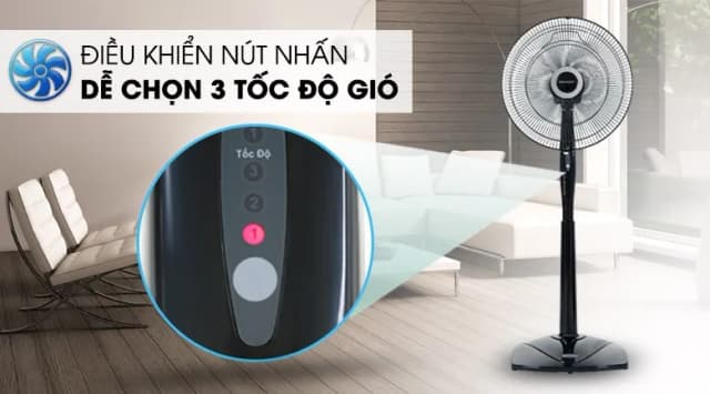 Top 1 so sánh giá Quạt đứng Sharp 3 cánh PJ-S40RV-DG 50W - Tìm sản phẩm giá rẻ nhất - Ảnh 7