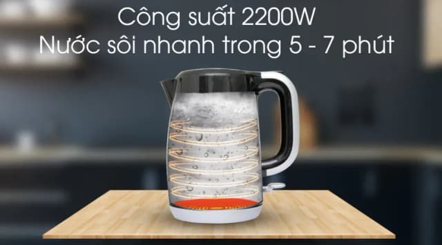 So sánh giá Bình đun siêu tốc Electrolux 1.7 lít EEK3505 rẻ nhất? - Ảnh 17