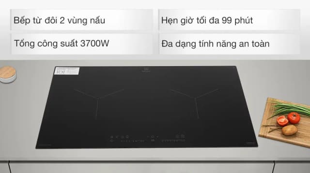 So sánh giá Bếp từ đôi âm Electrolux EHI7280BB 3700W rẻ nhất? - Ảnh 5