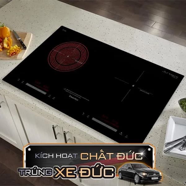 So sánh giá Bếp từ 4 vùng nấu lắp âm Electrolux EHXD875FAK 7400W rẻ nhất? - Ảnh 5