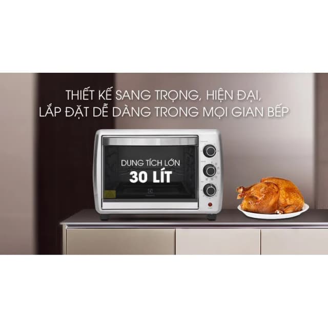 So sánh giá Lò nướng Electrolux EOT30MXC 30 lít rẻ nhất? - Ảnh 18
