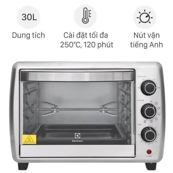 So sánh giá Lò nướng Electrolux EOT30MXC 30 lít rẻ nhất? - Ảnh 3