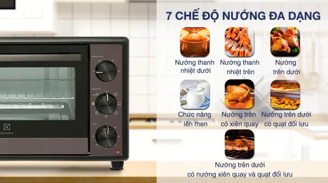 So sánh giá Lò nướng Electrolux EOT3218XG 32 lít rẻ nhất? - Ảnh 13