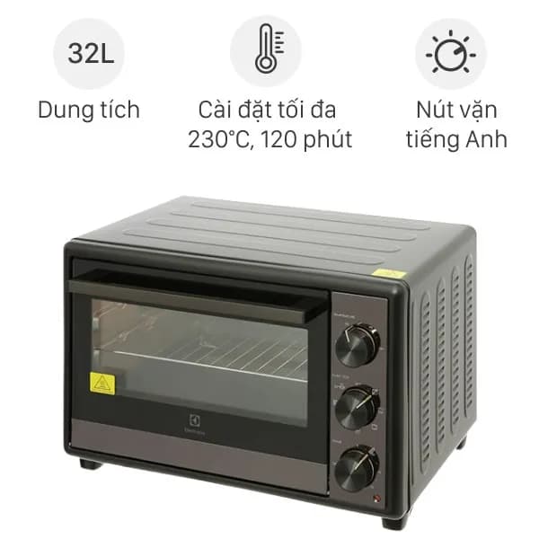 So sánh giá Lò nướng Electrolux EOT3218XG 32 lít rẻ nhất? - Ảnh 3