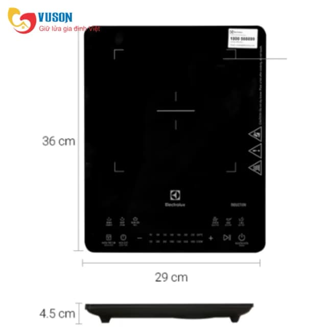 So sánh giá Bếp từ đơn Electrolux ETD42SKA 2100W rẻ nhất? - Ảnh 9