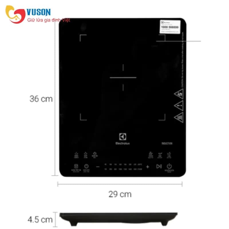 So sánh giá Bếp từ đơn Electrolux ETD42SKA 2100W - Tìm sản phẩm giá rẻ nhất - Ảnh 9