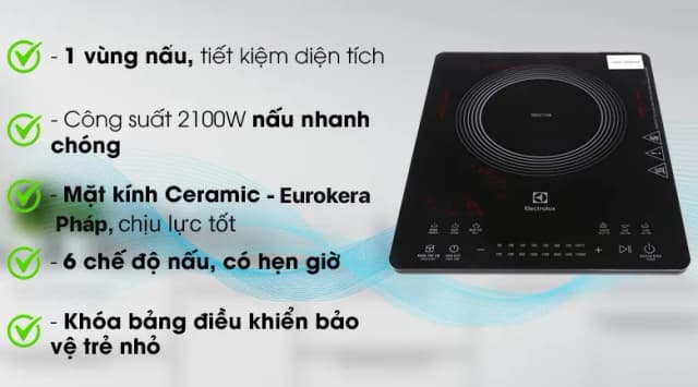 So sánh giá Bếp từ đơn Electrolux ETD42SKR 2100W rẻ nhất? - Ảnh 15