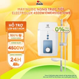 So sánh giá Máy nước nóng trực tiếp Electrolux 4500W EWE451GX-DWB - Tìm sản phẩm giá rẻ nhất - Ảnh 2