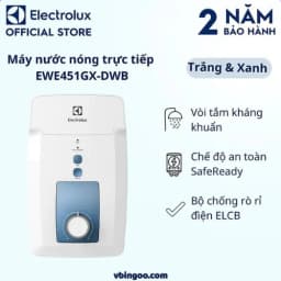 So sánh giá Máy nước nóng trực tiếp Electrolux 4500W EWE451GX-DWB - Tìm sản phẩm giá rẻ nhất - Ảnh 9