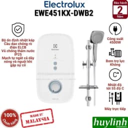 So sánh giá Máy nước nóng trực tiếp Electrolux 4500W EWE451KX-DWB2 - Tìm sản phẩm giá rẻ nhất - Ảnh 1