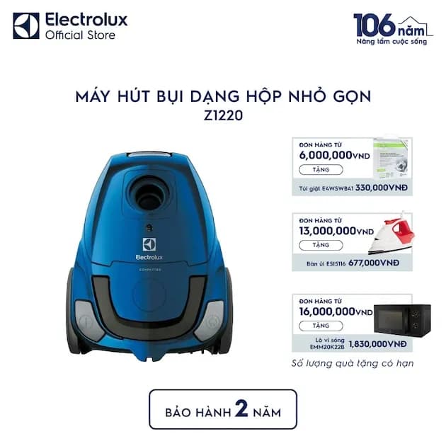 So sánh giá Máy hút bụi dạng hộp Electrolux Z1220 rẻ nhất? - Ảnh 7
