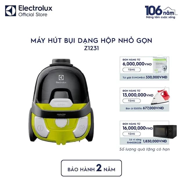 So sánh giá Máy hút bụi dạng hộp Electrolux Z1231 rẻ nhất? - Ảnh 7
