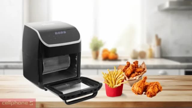 So sánh giá Lò chiên không dầu Ferroli 12 lít FAF-12D rẻ nhất? - Ảnh 12