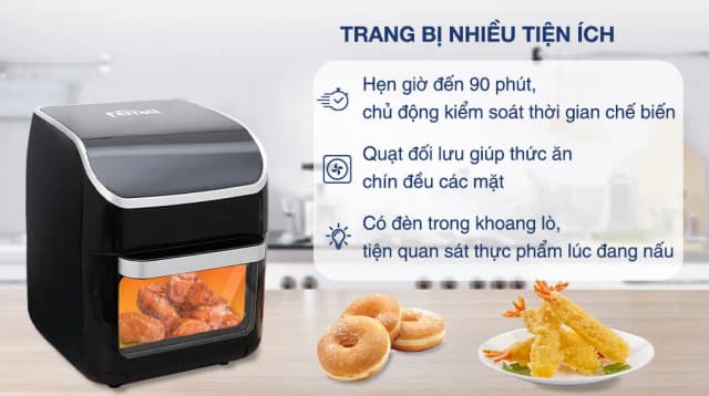 So sánh giá Lò chiên không dầu Ferroli 12 lít FAF-12D rẻ nhất? - Ảnh 7