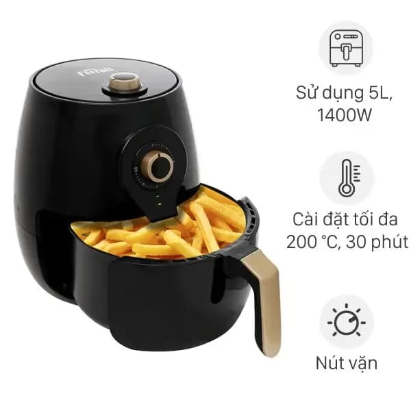 Nồi chiên không dầu Ferroli 5 lít FAF-5.0M3 - Ảnh 8