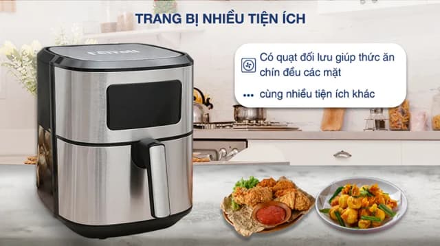 So sánh giá Nồi chiên không dầu Ferroli 7 lít FAF-7.0D rẻ nhất? - Ảnh 8