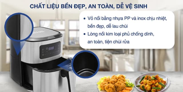 So sánh giá Nồi chiên không dầu Ferroli 7 lít FAF-7.0D rẻ nhất? - Ảnh 10