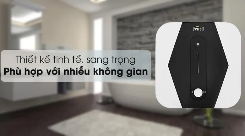 Máy nước nóng gián tiếp Ferroli 20 lít 2500W MIDO-DE - Giá rẻ nhất hôm nay - Ảnh 19