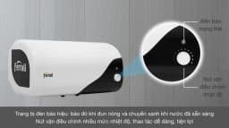 Máy nước nóng gián tiếp Ferroli 20 lít 2500W MIDO-DE - Giá rẻ nhất hôm nay - Ảnh 8