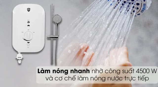 So sánh giá Máy nước nóng trực tiếp Ferroli 4500W MIDO-MSP 4.5S rẻ nhất? - Ảnh 11