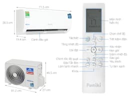 Máy lạnh Funiki Inverter 1 HP HIC09TMM-6 - Giá rẻ nhất hôm nay - Ảnh 8
