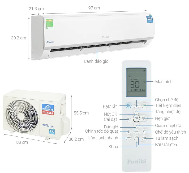 Máy lạnh Funiki Inverter 2 HP HIC18TMU.ST3 - Giá rẻ nhất hôm nay - Ảnh 3