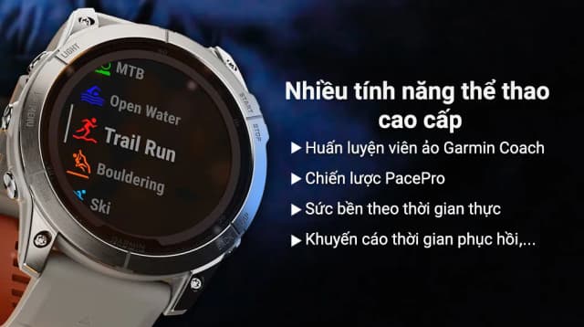 So sánh giá Garmin Fenix 7X Pro Solar Titanium 51mm dây silicone rẻ nhất? - Ảnh 5